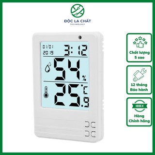 Nhiệt ẩm kế điện tử 3 trong 1 thiết kế nhỏ gọn pd-wdj-03