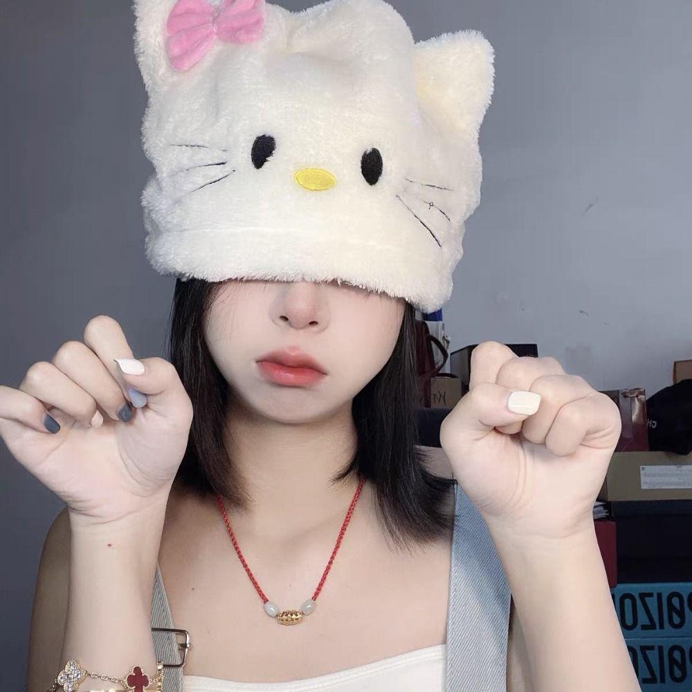 Mũ Tai Mèo Giữ Ấm Chống Gió Thời Trang Mùa Đông Cho Nữ