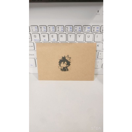 Phong thư mini in hình Genshin Impact