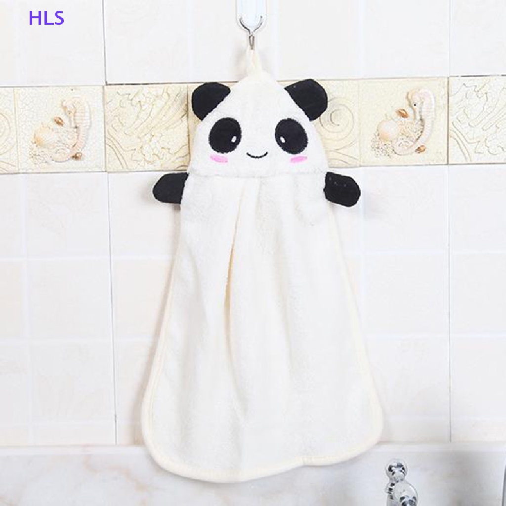 1 Khăn Tắm Mềm Mại Hình Thú Hoạt Hình Treo Tường Cho Bé