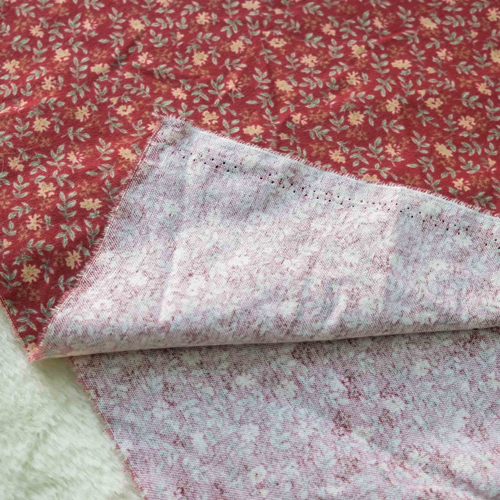 Vải thô cào bông 100% cotton KT 50x150cm