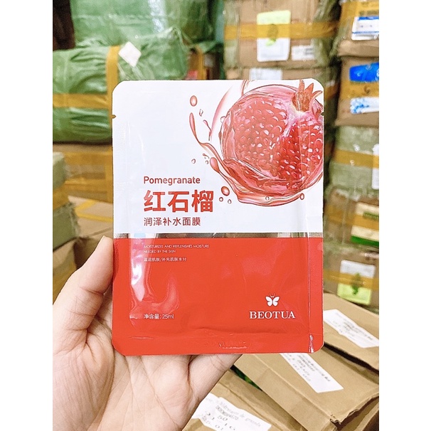 MẶT NẠ TRÁI LỰU TRẮNG SÁNG CHO DA