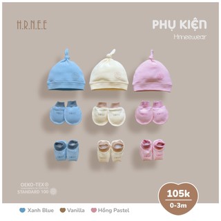 Hrnee - Bao tay chân mũ sơ sinh