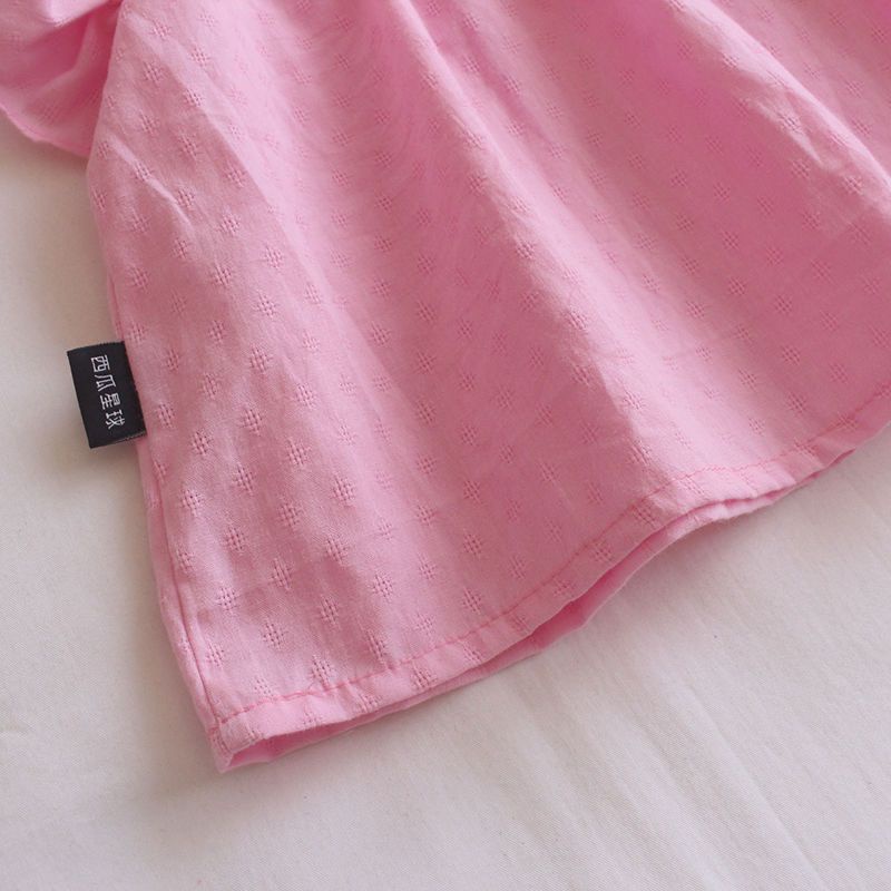 Áo Thun Tay Ngắn Kiểu Công Chúa Thiết Kế Ngọt Ngào Cho Bé Gái