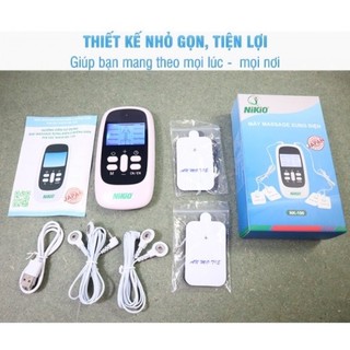 Máy massage xung điện 4 miếng dán Nikio NK-100