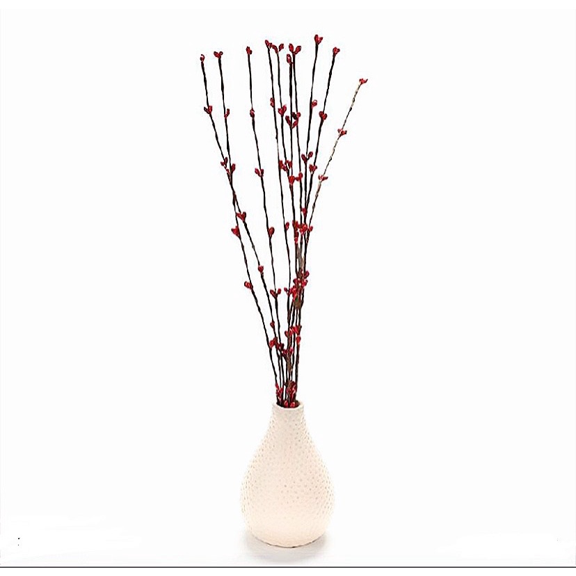 Set 5 nhánh nụ tầm xuân cắm bình trang tri,làm vòng hoa có thể uốn cong