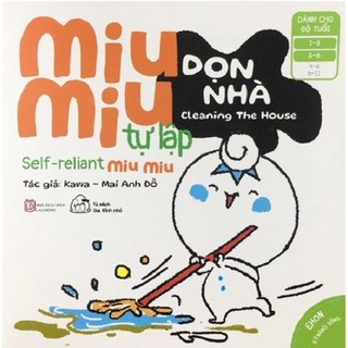 Sách - Ehon song ngữ Miu Miu tự lập - Dọn nhà