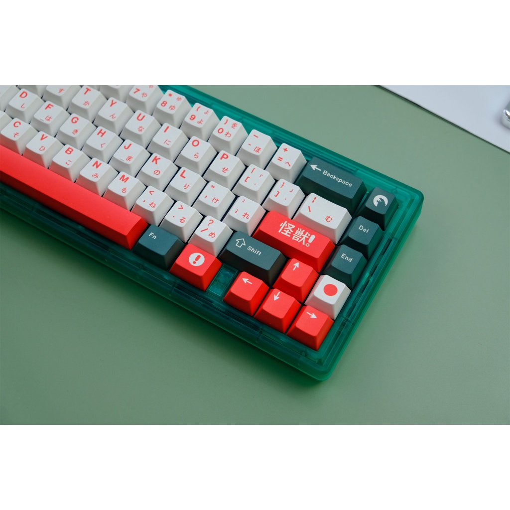 GMK Monster Keycap, 129 phím PBT Keycaps Cherry Profile DYE-SUB Cá nhân hóa GMK Keycaps cho bàn phím cơ