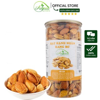 Hạt hạnh nhân rang bơ ANNUT thơm ngon, hạt hạnh nhân Mỹ vỏ mỏng