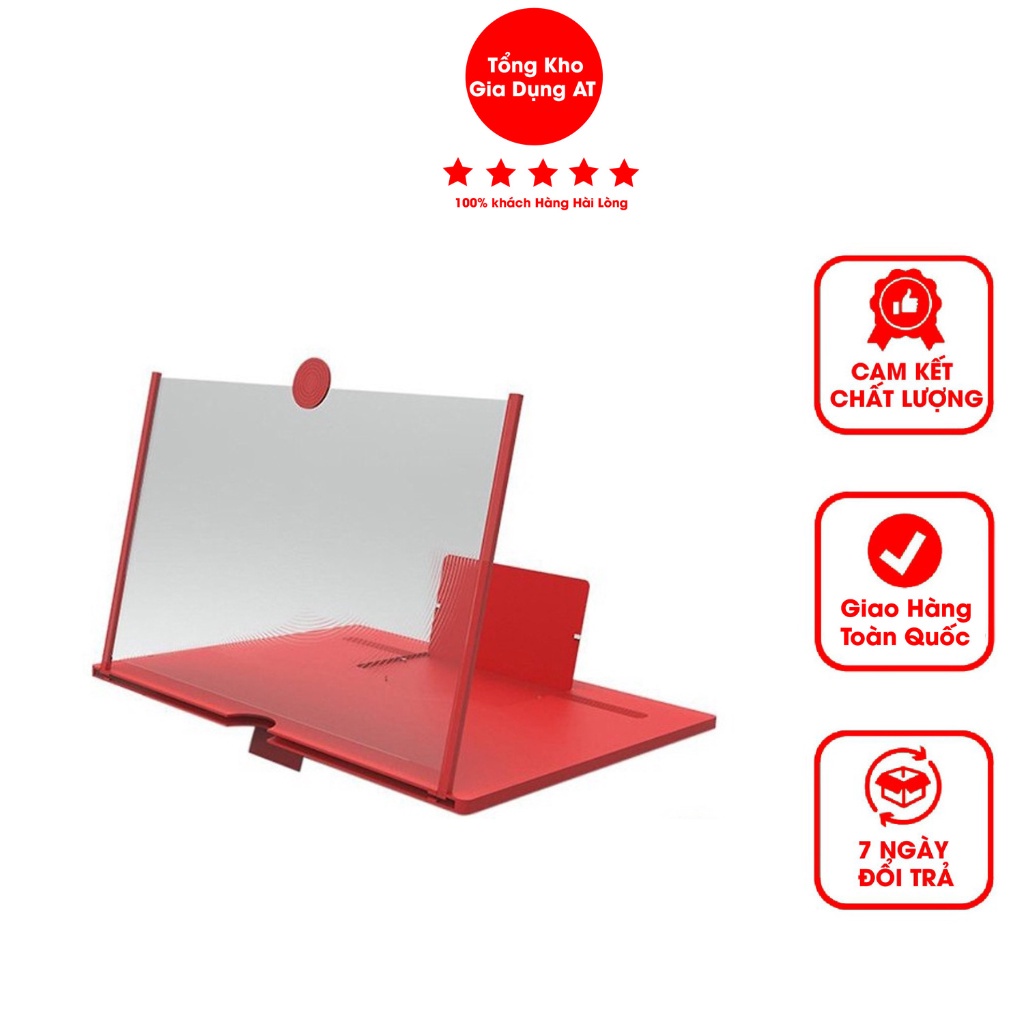 Freeship Kính Phóng To Màn Hình Điện Thoại, Kính Chống Mỏi Mắt Kính Dùng Được Cho Tất Cả Smartphone, Sử Dụng Nhanh Chóng