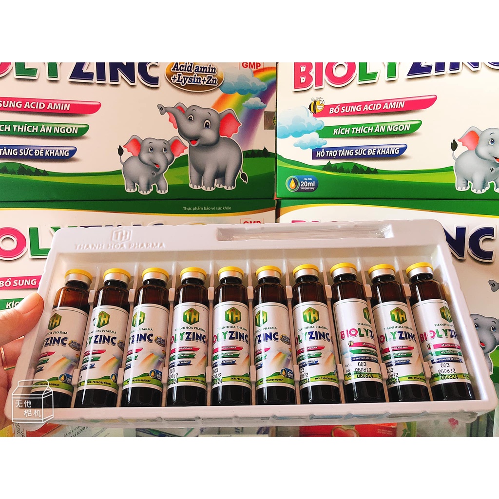 BIOLYZINC ăn ngon tăng cường hấp thu dưỡng chất