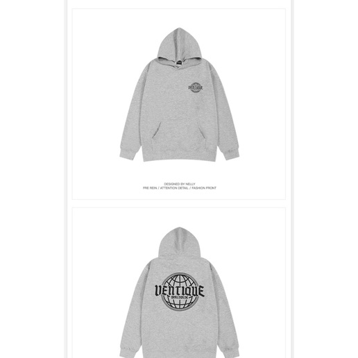 Áo nỉ hoodie Nelly unisex mẫu mới 2022