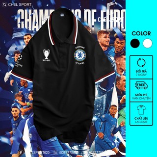 Áo polo 2v cao cấp chelsea kỷ niệm vô địch ucl 2012-2021