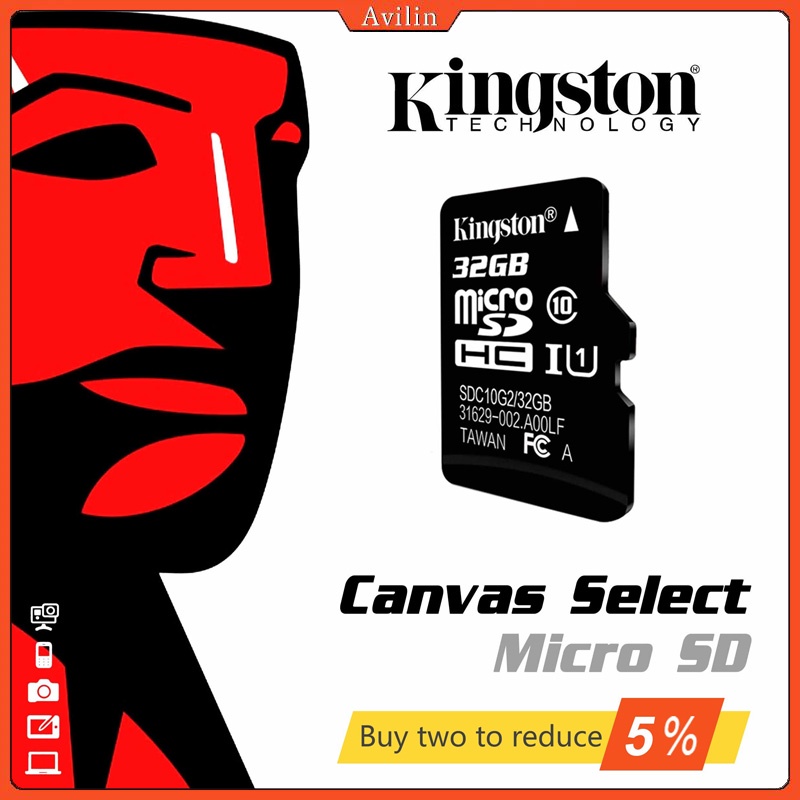 Thẻ Nhớ Tốc Độ Cao Kingston 100% 16Gb 32Gb 64Gb 128GB 256GB 10 256GB / 128GB