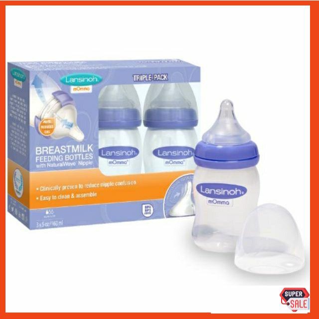 Bình sữa 𝐋𝐀𝐍𝐒𝐈𝐍𝐎𝐇 𝐌𝐎𝐌𝐌𝐀 160ml/240ml