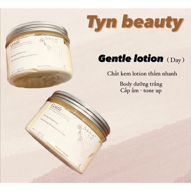 KEM BODY DƯỠNG TRẮNG CAO CẤP BAN NGÀY / GENTLE LOTION
