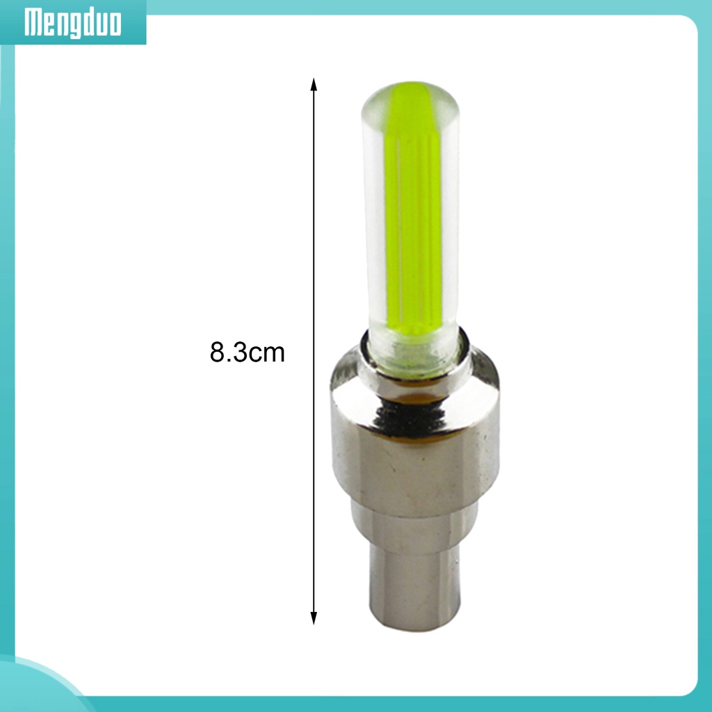 Đèn led gắn van bánh xe đạp tiện lợi tăng khả năng quan sát