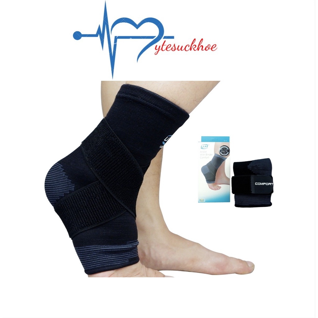 Bó cổ chân có đai dán chéo United Medicare (D11)