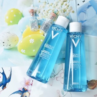 Vichy - Nước Cân Bằng Vichy Làm Săn Da Cho Da Dầu, Hỗn Hợp 200ml Aqualia Thermal Hydrating Refreshing Water (Bao bì mới)