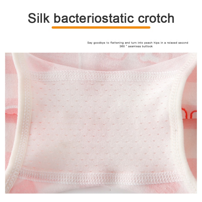 Quần Lót Boxer Chất Liệu Cotton Thoải Mái Dành Cho Bé Gái