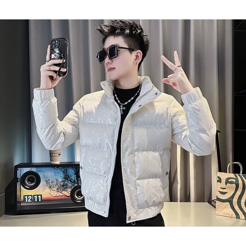 Áo khoác nam chữ túi hộp