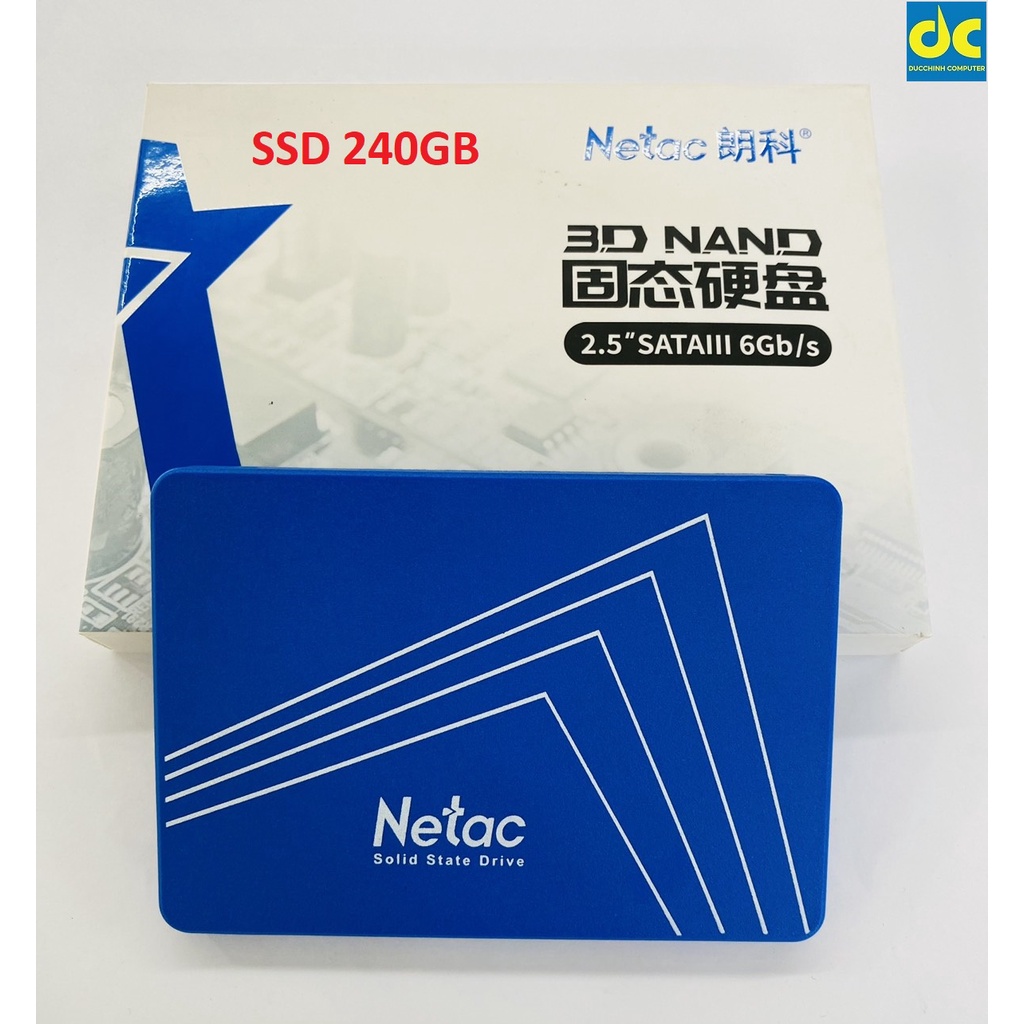 Ổ cứng SSD Netac 240Gb chính hãng bảo hành 36 Tháng