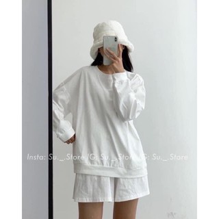 Set bộ nỉ sweater+quần thu