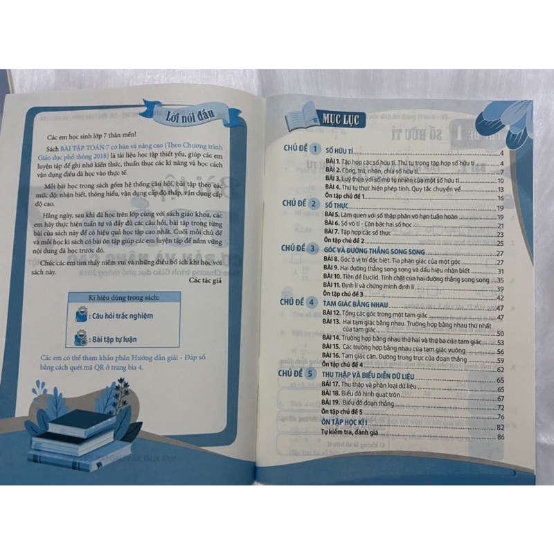 Sách - Bài tập Toán 7 cơ bản và nâng cao tập một