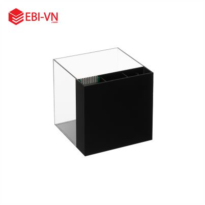 Hồ cá lọc vách Acrylic Suối Nhỏ 30x30x30cm Suối nhỏ  | hồ cá thuỷ sinh cá cảnh có sẵn  ko nắp