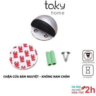 Chặn Cửa Gắn Sàn, Chặn Cửa Bán Nguyệt Nhiều Màu, Chặn Cửa Chống Va Đập, Chống Tiếng Ồn, An Toàn, Siêu Bền. TakyHome 1100