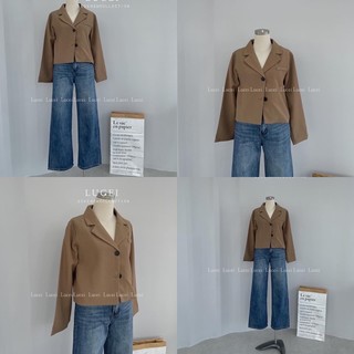 Áo blazer dáng lửng