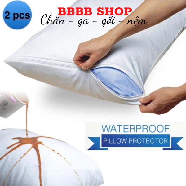 Vỏ Gối Chống Thấm Bảo Vệ Ruột Gối RioTex Cho Gia Đình, Khách Sạn