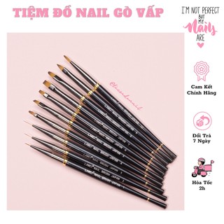 Bộ 10 cây cọ vẽ lawei nail brush japan chuyên dụng - cọ vẽ móng