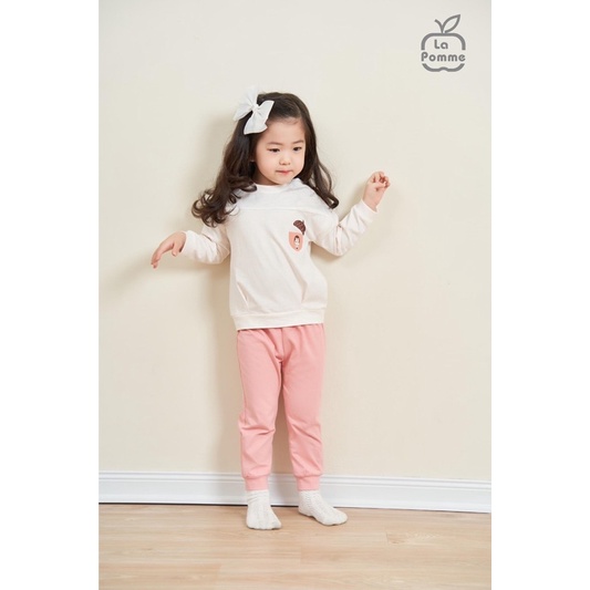 Bộ dài tay La pomme sóc và hạt dẻ nhỏ 6m-5Y