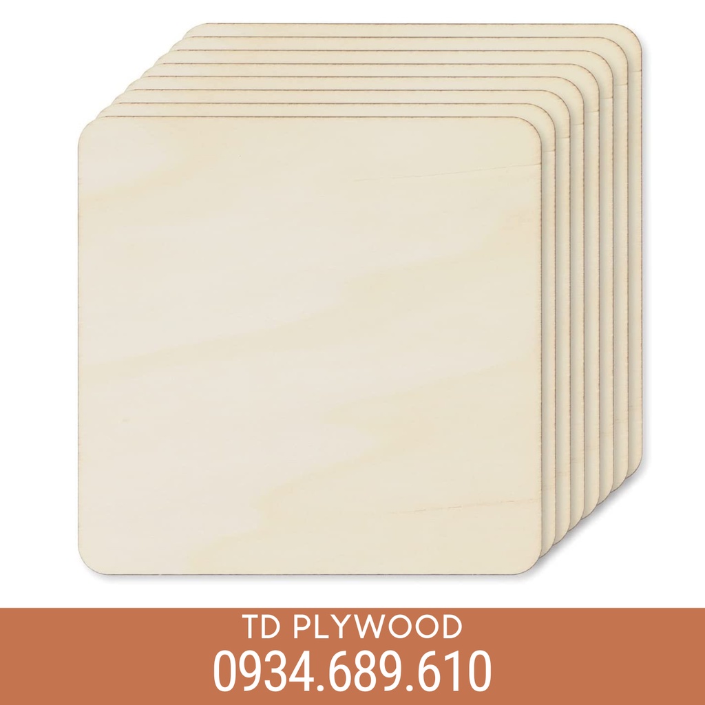 Gỗ Ép Nhập Khẩu Plywood - Tấm Ván Gỗ Ép Gỗ Dán - Tấm Ván Ep Cắt Khắc Laser Cnc Đẹp Dùng Làm Mô Hình Gỗ 3D