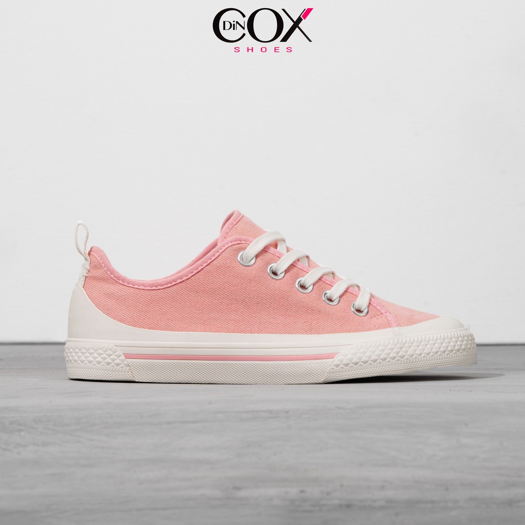 Giày Sneaker Dincox Nữ Vải Canvas C20 Pink Chính Hãng Cá Tính