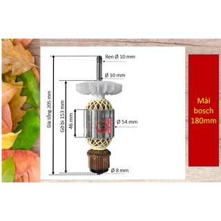 Rô to máy mài bosch 180mm