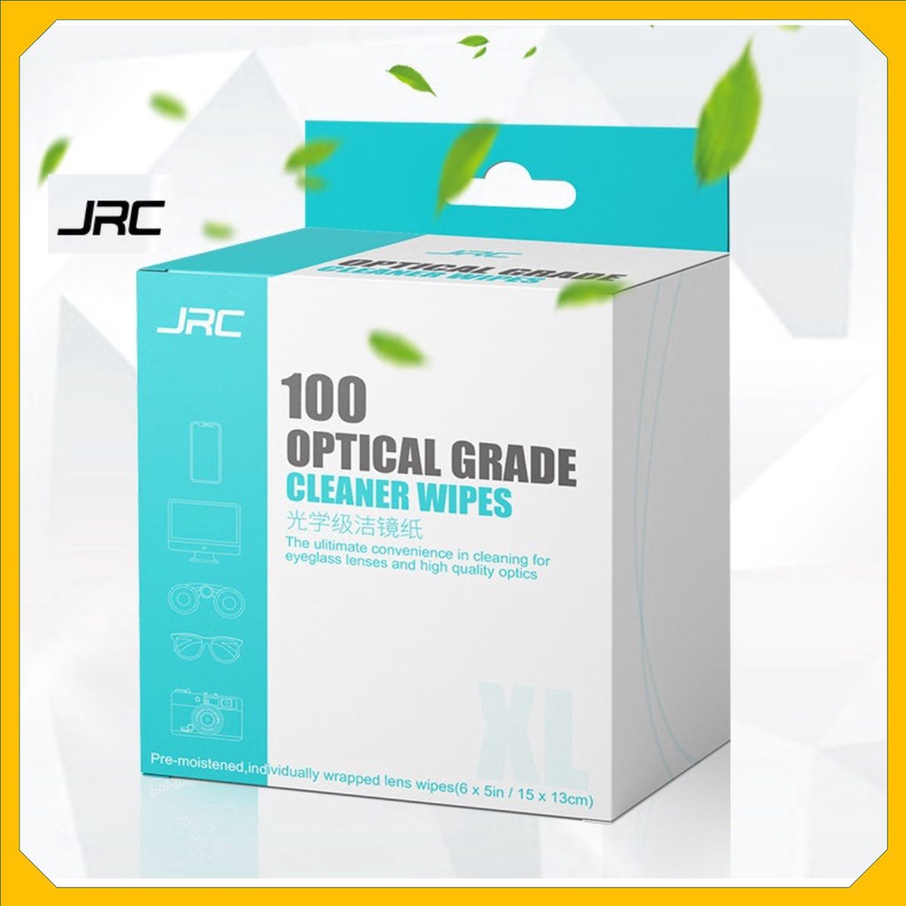 Combo hộp 100 miếng lau vệ sinh điện thoại JRC cao cấp