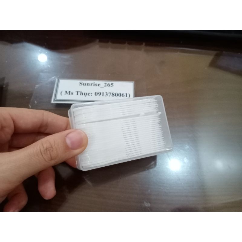 Hộp 50 Chiếc Tăm Chỉ Nha Khoa***