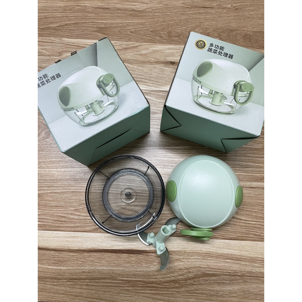 Máy xay tỏi ớt mini, xay rau củ cầm tay siêu tiện lợi 180ml Dụng cụ băm rau củ quả mini cầm tay