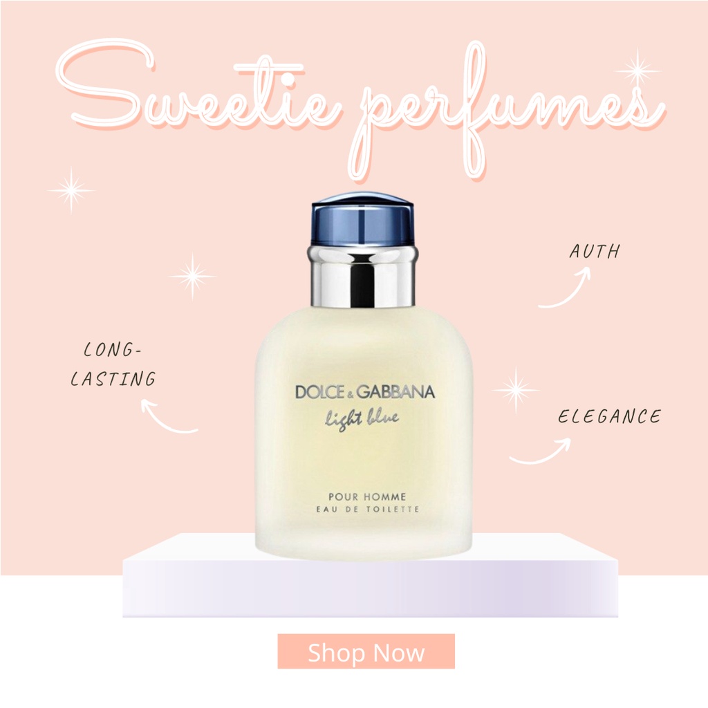 [𝑺𝒘𝒆𝒆𝒕𝒊𝒆] Mẫu thử nước hoa D&G Light blue for him EDT