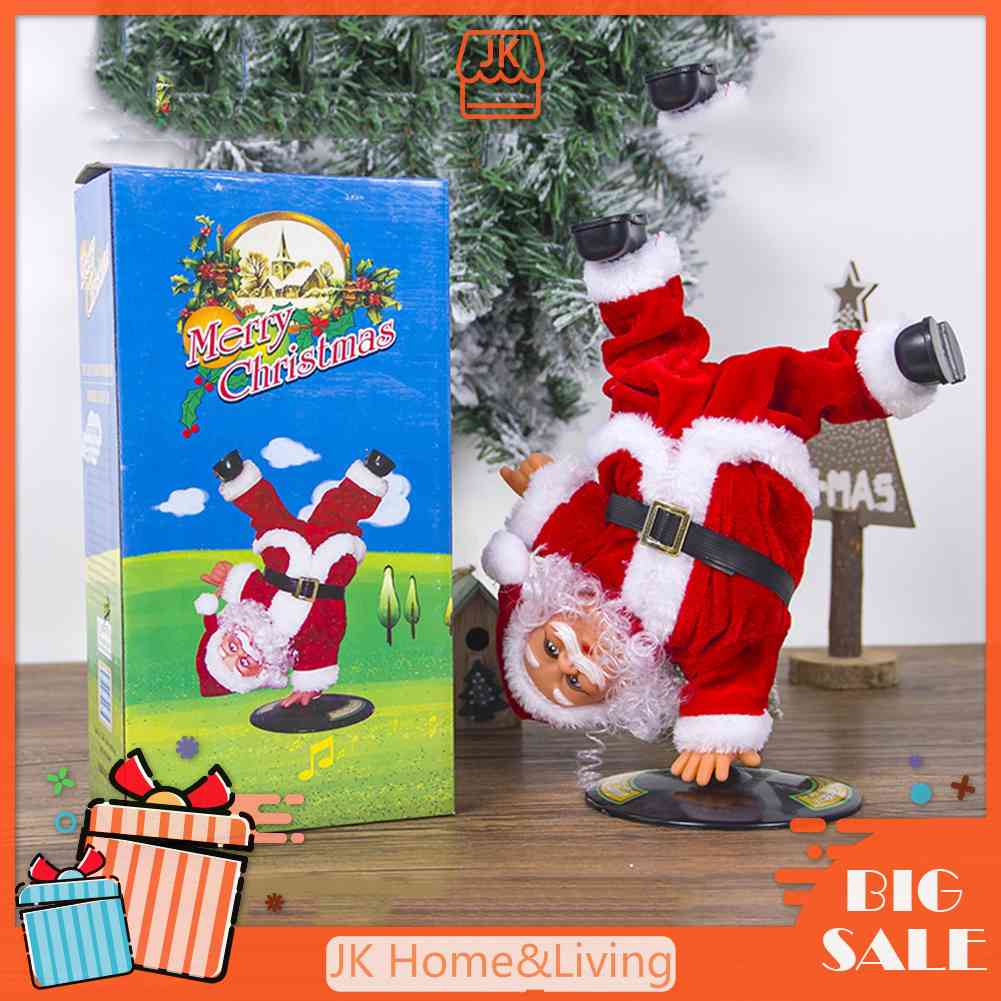 Búp Bê Hình Ông Già Noel Nhảy Múa Hip-Hop Phát Nhạc Sáng Tạo