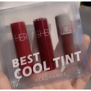 Sét 3 son herorange ngắn hàng chính hãng