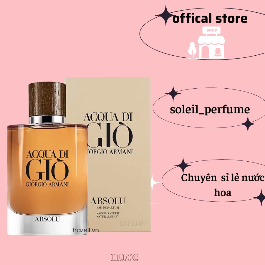 NƯỚC HOA NAM GIÒ VÀNG 100ml  >