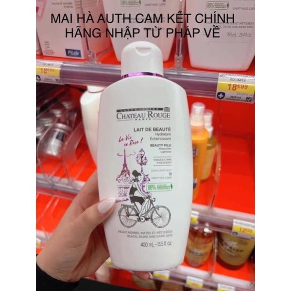 Dưỡng thể trắng da 𝐂𝐇𝐀𝐓𝐄𝐀𝐔 𝐑𝐎𝐔𝐆𝐄 𝐏𝐀𝐑𝐈𝐒  400ml từ pháp
