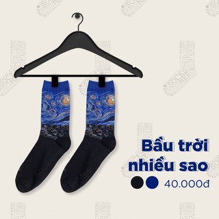 TẤT VỚ BẦU TRỜI NHIỀU SAO - PATTERN SOCKS