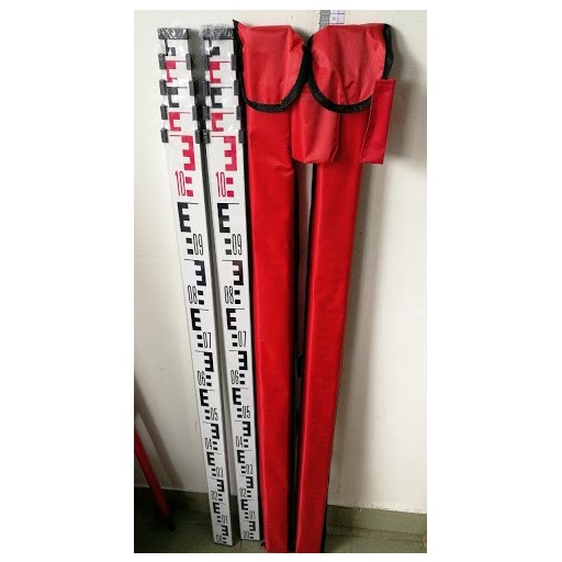 Thước Mia Nhôm 5m - Thước mia máy thủy bình, kinh vĩ chính hãng