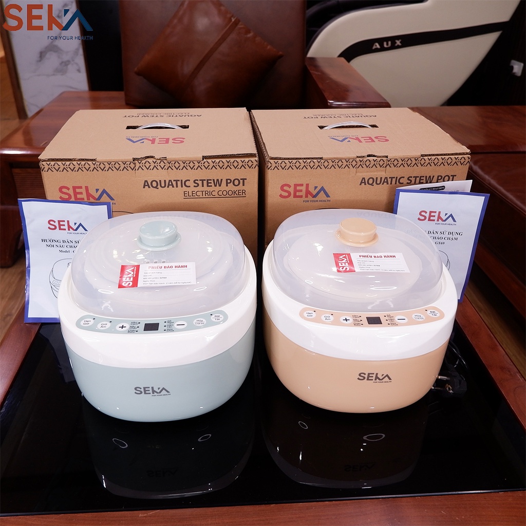 Nồi nấu cháo chậm - bé ăn dặm, nấu canh, hầm, hấp cách thủy