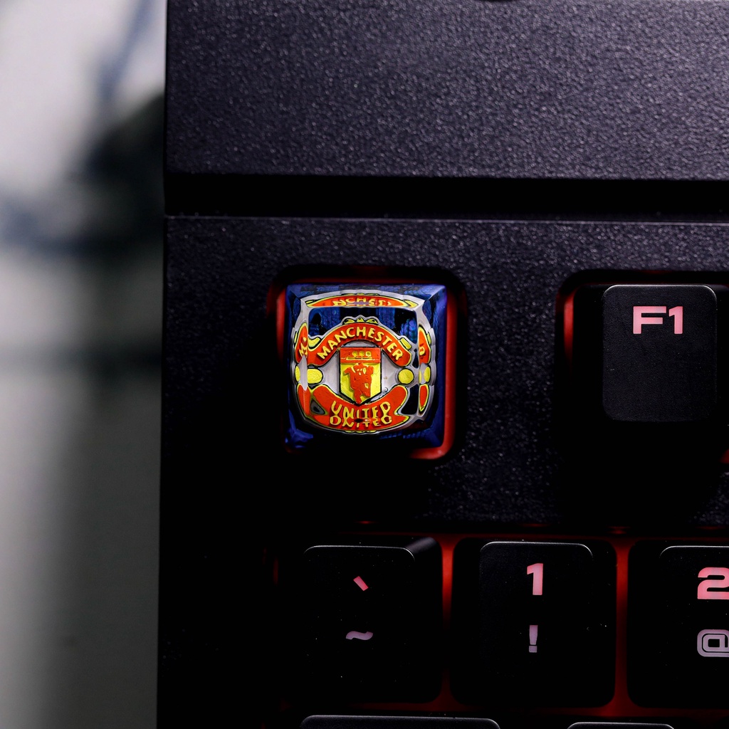 Keycap logo đội bóng dành cho bàn phím cơ, nút bàn phím logo, keycap lẻ, keycap anime