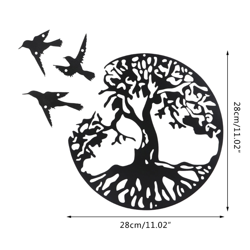 Phụ Kiện Treo Trang Trí Cây Thông Giáng Sinh Năm Mới Bằng Kim Loại